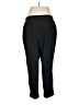 Catherines Solid Black Active Pants Size 1X - photo 2