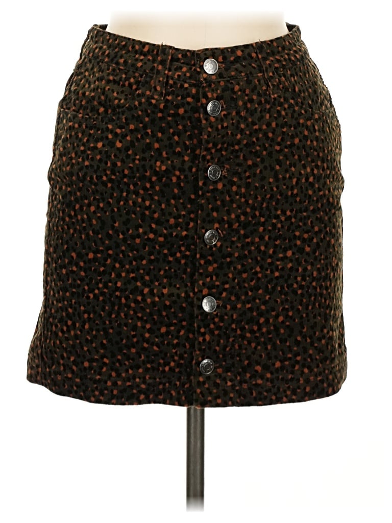 Pre-owned Glassons Casual Skirt In Brown