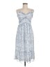 No Boundaries 100% Recycled Polyester Blue Casual Dress Size M - photo 1