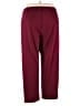 Bob Mackie Solid Burgundy Casual Pants Size 3X - photo 2