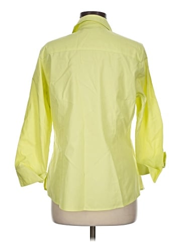 Foxcroft 3/4 Sleeve Button-Down Shirt (view 2)
