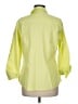 Foxcroft Yellow 3/4 Sleeve Button-Down Shirt Size 8 - photo 2