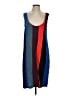 Assorted Brands Color Block Blue Casual Dress Size S - photo 1