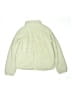 Uniqlo 100% Polyester Solid Ivory Jacket Size 9 - 10 - photo 2