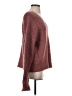 Sleeping On Snow Burgundy Pullover Sweater Size S - photo 4