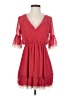 BCBGeneration 100% Polyester Red Casual Dress Size XS - photo 1