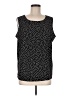 BonWorth Polka Dots Black Sleeveless Blouse Size M - photo 1