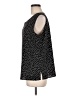 BonWorth Polka Dots Black Sleeveless Blouse Size M - photo 5