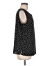 BonWorth Polka Dots Black Sleeveless Blouse Size M - photo 4