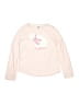 Lands' End 100% Polyester Pink Sweatshirt Size 12 - photo 1