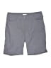 Adidas 100% Polyester Solid Gray Shorts Size 8 - photo 1