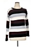 Lularoe 100% Acrylic Stripes Burgundy Pullover Sweater Size XL - photo 1