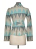 Anni Kuan Print Teal Blazer Size 2 - photo 2
