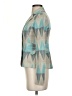 Anni Kuan Print Teal Blazer Size 2 - photo 5