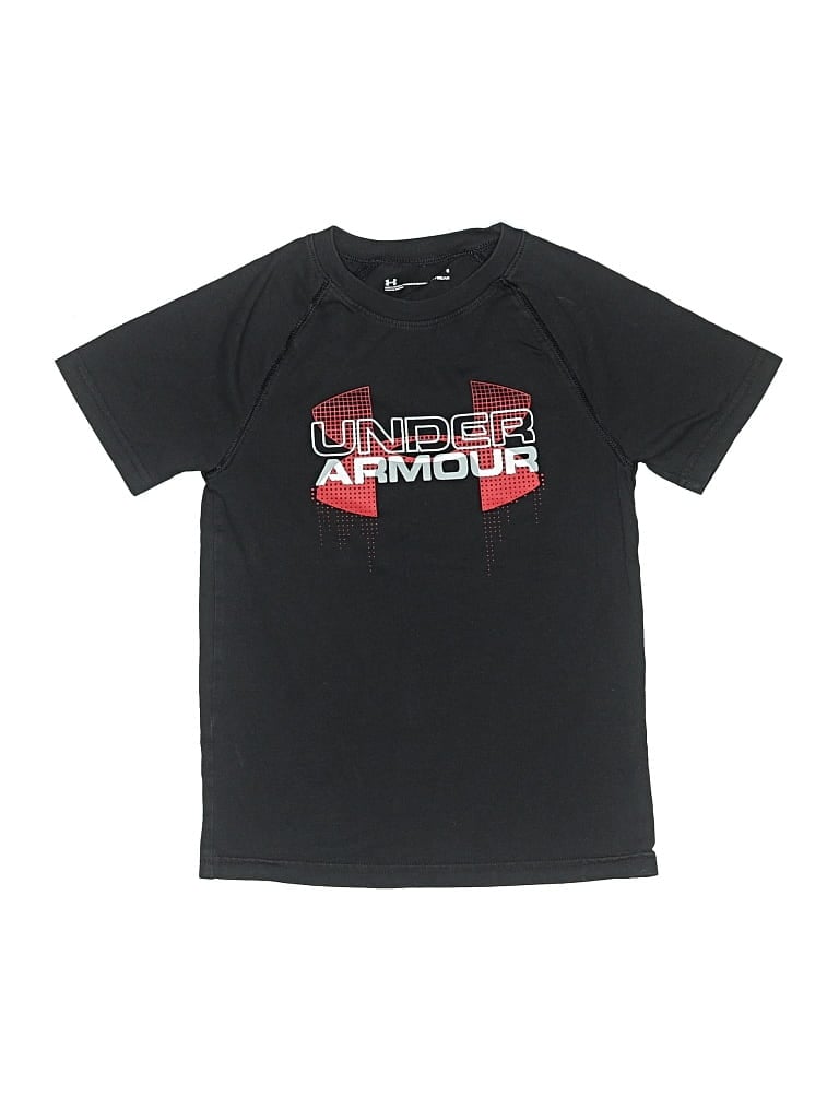 Pre-owned Under Armour Kids' Active T-shirt In Black