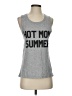 Bella Gray Sleeveless T-Shirt Size S - photo 1