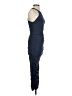 Chrysanthemum Solid Blue Cocktail Dress Size S - photo 4