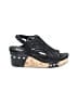 Pop Black Wedges Size 7 - photo 1