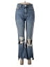 BDG Hearts Blue Jeans Size 26 waist - photo 1