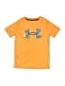 Under Armour 100% Polyester Orange Active T-Shirt Size 6 - photo 1