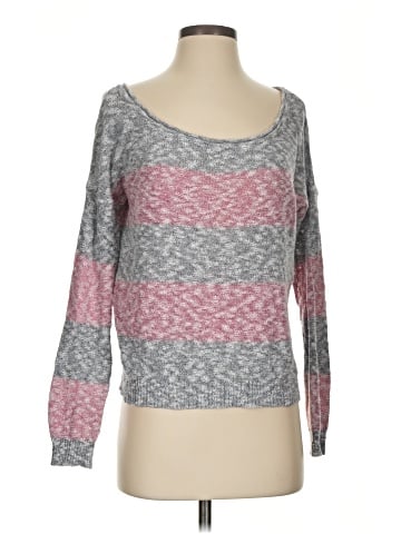 Pink Rose Pullover Sweater (view 1)