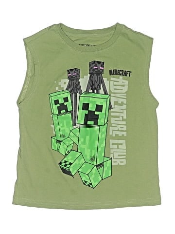 Minecraft Sleeveless T-Shirt (view 1)