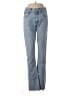 AGOLDE 100% Cotton Hearts Blue Jeans Size 26 waist - photo 1