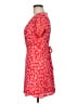 Lulus 100% Rayon Floral Red Cocktail Dress Size M - photo 5