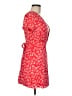 Lulus 100% Rayon Floral Red Cocktail Dress Size M - photo 4