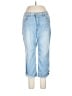Code Bleu Stripes Blue Jeans Size 14 - photo 1