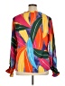Assorted Brands 100% Polyester Orange Long Sleeve Blouse Size XL - photo 2