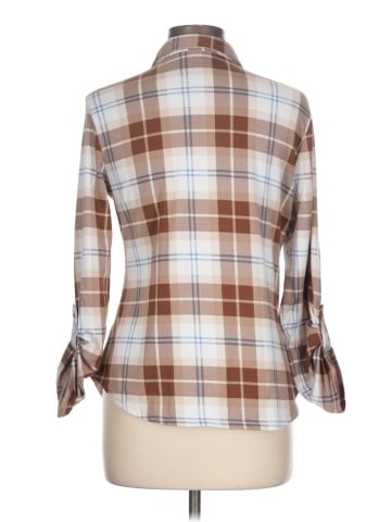 No Comment 3/4 Sleeve Blouse (view 2)
