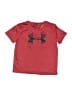 Under Armour Red Active T-Shirt Size 6 - photo 1