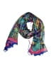 Unbranded Paisley Blue Scarf One size - photo 1