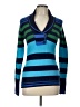 Derek Heart 100% Acrylic Stripes Blue Pullover Sweater Size L - photo 1