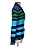 Derek Heart 100% Acrylic Stripes Blue Pullover Sweater Size L - photo 4