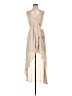 Express 100% Polyester Tan Cocktail Dress Size S - photo 1