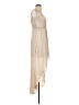 Express 100% Polyester Tan Cocktail Dress Size S - photo 4