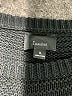 Lumiere Color Block Black Pullover Sweater Size XL - photo 7