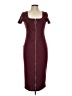 Popular Basics Burgundy Casual Dress Size L - photo 1