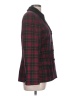 Kasper A.S.L. Plaid Red Wool Blazer Size 10 - photo 4