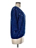 Halogen 100% Cotton Blue Pullover Sweater Size M - photo 4