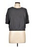 Express Gray Short Sleeve Top Size L - photo 1