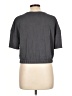 Express Gray Short Sleeve Top Size L - photo 2