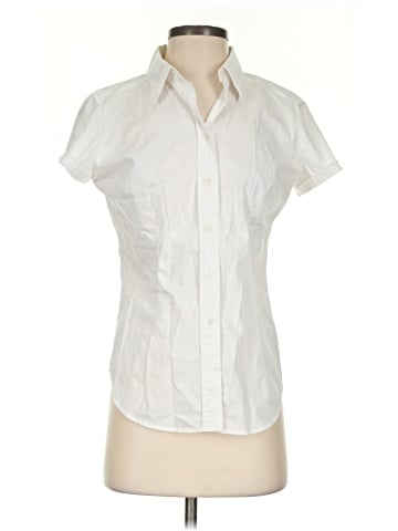 New York & Company Short Sleeve Blouse (view 1)