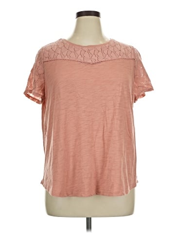 Liz Claiborne Short Sleeve Top (view 1)