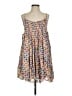 FP One 100% Rayon Print Brown Casual Dress Size S - photo 1