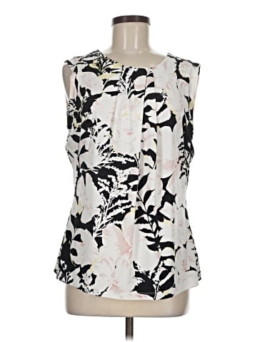 Karl Lagerfeld Paris Sleeveless Blouse (view 1)