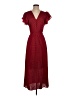 Max Studio 100% Polyester Burgundy Cocktail Dress Size XS - photo 1