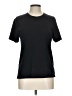 FOR DAYS Solid Black Active T-Shirt Size L - photo 1